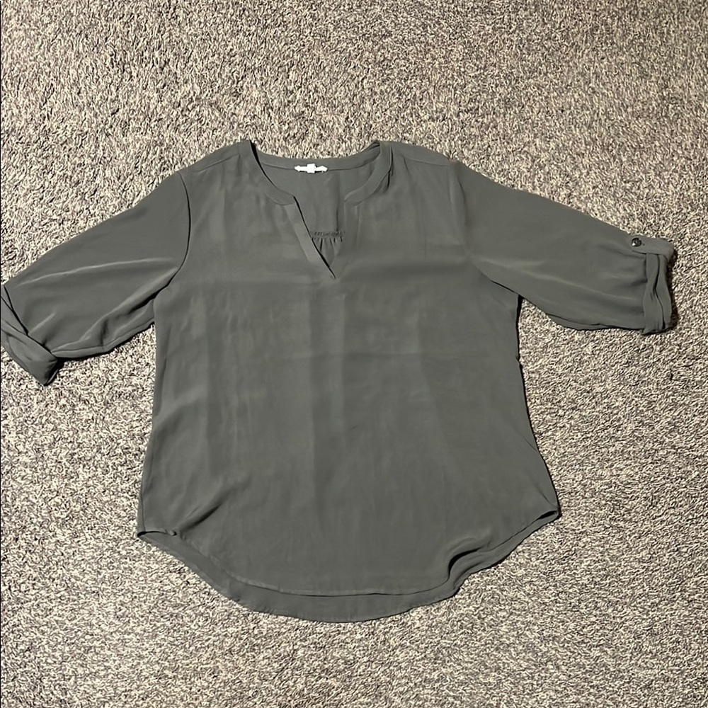 Maurice’s 3/4 Sleeve Popover Blouse for Women